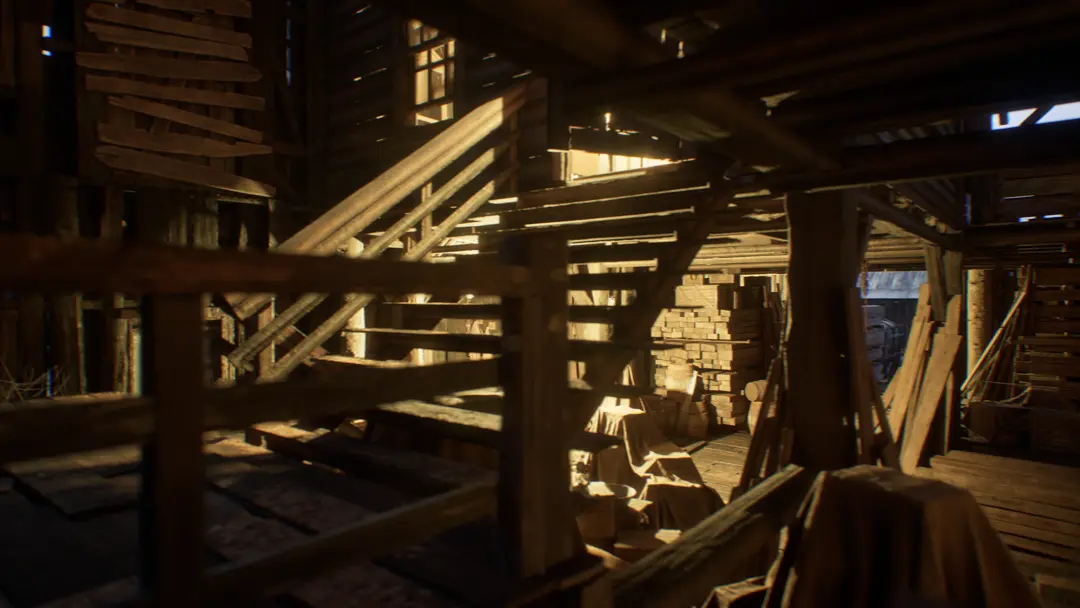 At the center lies the Main Hall. The whole place spans three floors and a walkable roof!